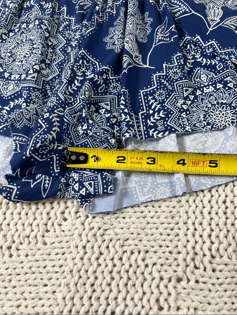 Rip Curl Floral Stretch Workout Running Active Booty Shorts - Picture 13 of 14